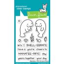 Lawn Fawn, clear stamp, manatee-rific