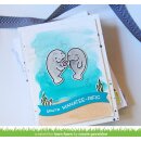 Lawn Fawn, clear stamp, manatee-rific