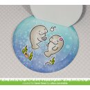 Lawn Fawn, clear stamp, manatee-rific