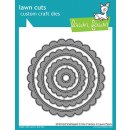 Lawn Fawn, lawn cuts/ Stanzschablone, stitched scalloped circle frames