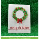 Lawn Fawn, lawn cuts/ Stanzschablone, merry christmas line border