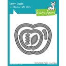 Lawn Fawn, lawn cuts/ Stanzschablone, stitched apple frames