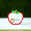 Lawn Fawn, lawn cuts/ Stanzschablone, stitched apple frames