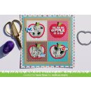 Lawn Fawn, lawn cuts/ Stanzschablone, stitched apple frames