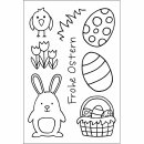 Stempel Clear, "Frohe Ostern", A7