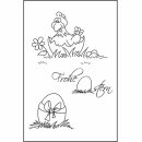 Stempel Clear, "Frohe Ostern 2", A7
