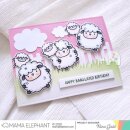 Mama Elephant, Creative Cuts/ Stanzschablone, Zodiac Sheep