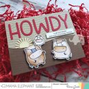 Mama Elephant, clear stamp, Zodiac Horse