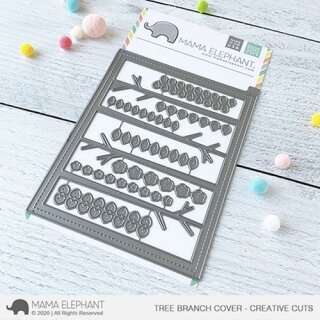 Mama Elephant, Creative Cuts/ Stanzschablone, Tree Branch...