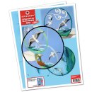 papier + ideen: Quilling Template, kleine Lachmöwe...