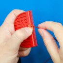 Quilling Comb / Quilling Kamm superfein - rot