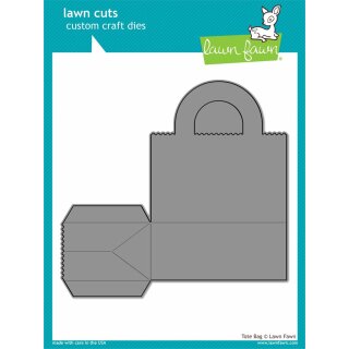 Lawn Fawn, lawn cuts/ Stanzschablone, tote bag