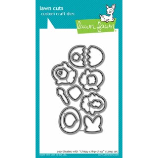 Lawn Fawn, lawn cuts/ Stanzschablone, chirpy chirp chirp