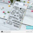 Mama Elephant, clear stamp, Playful Pups