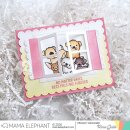 Mama Elephant, clear stamp, My Pet Puppies
