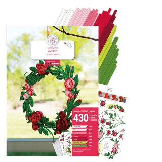papier + ideen, Quilling Kit - Roses