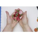 papier + ideen, Quilling Kit, Rosen rot
