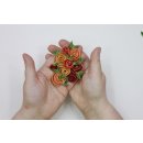 papier + ideen, Quilling Kit, Rosen orange