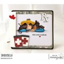 Stamping Bella, Rubber Stamp, UNDER THE WEATHER MOCHI GIRL