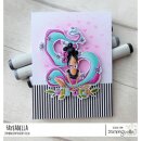 Stamping Bella, Rubber Stamp, CURVY GIRL LOVES ESSENTIAL...