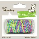 Lawn Fawn, lawn trimmings, unicorn tail sparkle cord