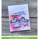 Lawn Fawn, lawn cuts/ Stanzschablone, unicorn picnic