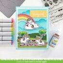 Lawn Fawn, lawn cuts/ Stanzschablone, unicorn picnic