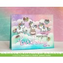 Lawn Fawn, lawn cuts/ Stanzschablone, unicorn picnic
