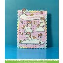Lawn Fawn, lawn cuts/ Stanzschablone, unicorn picnic