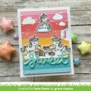 Lawn Fawn, lawn cuts/ Stanzschablone, unicorn picnic