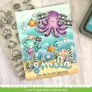 Lawn Fawn, Lawn Clippings, ocean wave stencils