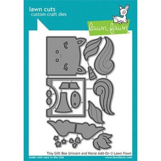 Lawn Fawn, lawn cuts/ Stanzschablone, tiny gift box...
