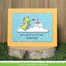 Lawn Fawn, clear stamp, little dragon