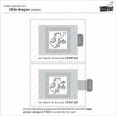 Lawn Fawn, clear stamp, little dragon