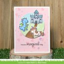Lawn Fawn, clear stamp, little dragon