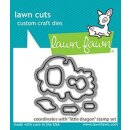 Lawn Fawn, lawn cuts/ Stanzschablone, little dragon