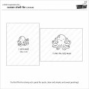 Lawn Fawn, lawn cuts/ Stanzschablone, ocean shell-fie