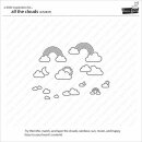 Lawn Fawn, clear stamp, all the clouds