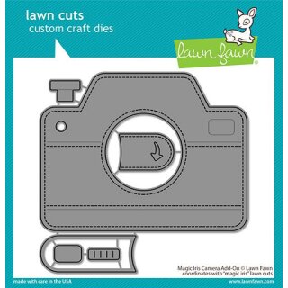 Lawn Fawn, lawn cuts/ Stanzschablone, magic iris camera...