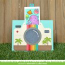 Lawn Fawn, lawn cuts/ Stanzschablone, magic iris camera pull-tab add-on