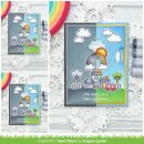 Lawn Fawn, lawn cuts/ Stanzschablone, reveal wheel puffy cloud add-on