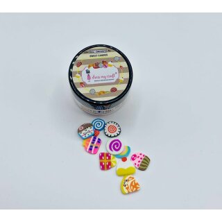 Sweet Candies Slices/ Süße Süßigkeiten Scheiben, 8g Dose