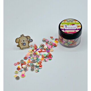 Fruit Mix Slices / Scheiben, 8g Dose