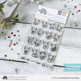 Mama Elephant, clear stamp, Little Reindeer Agenda