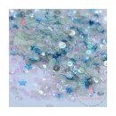 Crystal Blue Sequins/ Pailletten, 25g Dose