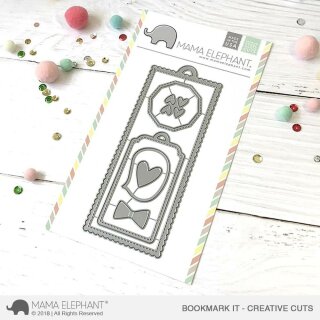 Mama Elephant, Creative Cuts/ Stanzschablone, Bookmark It