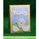 Lawn Fawn, lawn cuts/ Stanzschablone, scripty happy