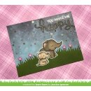 Lawn Fawn, lawn cuts/ Stanzschablone, scripty happy