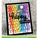 Lawn Fawn, lawn cuts/ Stanzschablone, scripty happy