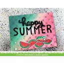 Lawn Fawn, lawn cuts/ Stanzschablone, scripty happy
